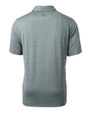 Tulane Green Wave Cutter & Buck Forge Heathered Stretch Mens Polo Hunter Heather Mannequin Back
