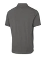 VCU Rams Cutter & Buck Advantage Tri-Blend Jersey Mens Pocket Polo Elemental Grey Heather Mannequin Back