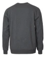 Montana Grizzlies Cutter & Buck Saturday Cotton Blend Mens Crew Neck Sweatshirt Charcoal Heather Mannequin Back