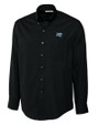 Middle Tennessee Blue Raiders Cutter & Buck Epic Easy Care Fine Twill Mens Big and Tall Dress Shirt Black Mannequin