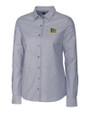 Drexel Dragons Cutter & Buck Stretch Oxford Womens Long Sleeve Dress Shirt CC_MANN_HG 