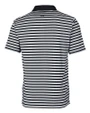 VCU Rams Cutter & Buck Big & Tall Forge Polo Multi Stripe Black Mannequin Back