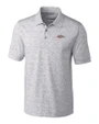 Pepperdine Waves Cutter & Buck Advantage Cotton-Blend Pique Mens Space-Dye Polo Elemental Grey Mannequin