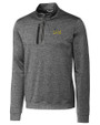 Drexel Dragons Cutter & Buck Stealth Heathered Mens Big and Tall  Quarter Zip Pullover EG_MANN_HG 