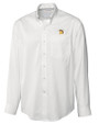 San Jose State Spartans Cutter & Buck Epic Easy Care Fine Twill Mens Big and Tall Dress Shirt White Mannequin