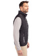 San Jose State Spartans Cutter & Buck Rainier PrimaLoft® Mens Big and Tall Eco Insulated Full Zip Puffer Vest Black Side
