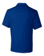 San Jose State Spartans Cutter & Buck Northgate CB DryTec Short Sleeve Big & Tall Polo Tour Blue Mannequin Back