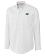 Middle Tennessee Blue Raiders Cutter & Buck Epic Easy Care Nailshead Mens Big and Tall Long Sleeve Dress Shirt White Mannequin