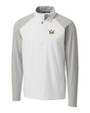Cal Golden Bears Cutter & Buck Response Lightweight Hybrid Quarter Zip Mens Pullover Windbreaker White Mannequin