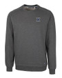 Xavier Musketeers Cutter & Buck Saturday Cotton Blend Mens Crew Neck Sweatshirt Charcoal Heather Mannequin