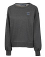 Xavier Musketeers Cutter & Buck Saturday Cotton Blend Womens Crew Neck Sweatshirt Charcoal Heather Mannequin