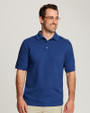 Blue; Men's Big & Tall Championship Comfort Fit Polos