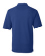 Back View of Blue; Men's Big & Tall Championship Comfort Fit Polos