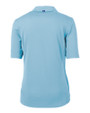 Mannequin back view of an Atlas Cutter & Buck Virtue Eco Pique Recycled Womens Polo