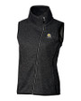 Albany State University Golden Rams Cutter & Buck Mainsail Sweater Knit Womens Asymmetrical Vest CCH_MANN_HG 
