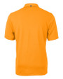 Mannequin back view of an Orange Burst Cutter & Buck Virtue Eco Pique Recycled Mens Polo