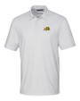 Bowie State Bulldogs Cutter & Buck Pike Double Dot Print Stretch Mens Polo White Mannequin
