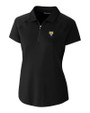 Fort Valley State Wildcats Cutter & Buck Forge Stretch Womens Short Sleeve Polo Black Mannequin