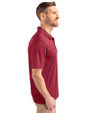 Bethune-Cookman Wildcats Cutter & Buck Prospect Eco Textured Stretch Recycled Mens Short Sleeve Polo Chutney Side