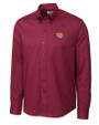 Bethune-Cookman Wildcats Cutter & Buck Epic Easy Care Nailshead Mens Long Sleeve Dress Shirt Chutney Mannequin