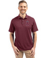 Los Angeles Angels Cutter & Buck Virtue Eco Pique Recycled Mens Polo Chutney Front
