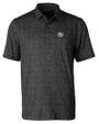 Texas Southern Tigers Cutter & Buck Pike Constellation Print Stretch Mens Polo Black Mannequin