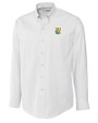 Xavier Gold Rush Cutter & Buck Epic Easy Care Nailshead Mens Long Sleeve Dress Shirt White Mannequin