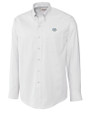 Southern University Jaguars Cutter & Buck Epic Easy Care Nailshead Mens Long Sleeve Dress Shirt White Mannequin
