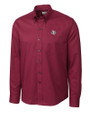 Texas Southern Tigers Cutter & Buck Epic Easy Care Nailshead Mens Long Sleeve Dress Shirt Chutney Mannequin