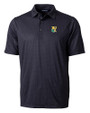 Xavier Gold Rush Cutter & Buck Pike Double Dot Print Stretch Mens Big and Tall Polo Black Mannequin
