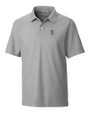 Seattle Mariners Cutter & Buck Big & Tall Breakthrough Polo Polished Medium Gray Mannequin