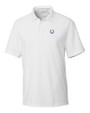Indianapolis Colts Cutter & Buck Big & Tall Breakthrough Polo White Mannequin