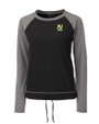 Xavier Gold Rush Cutter & Buck Response Lightweight Hybrid Womens Pullover Windbreaker BL_MANN_HG 