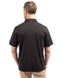 Buffalo Bills Cutter & Buck Virtue Eco Pique Recycled Mens Polo Black Back
