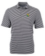 Xavier Gold Rush Cutter & Buck Virtue Eco Pique Stripe Recycled Mens Polo BL_MANN_HG 