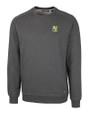 Xavier Gold Rush Cutter & Buck Saturday Cotton Blend Mens Crew Neck Sweatshirt Charcoal Heather Mannequin