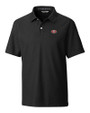 San Francisco 49ers Cutter & Buck Big & Tall Breakthrough Polo Black Mannequin