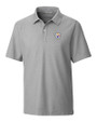 Pittsburgh Steelers Cutter & Buck Big & Tall Breakthrough Polo Polished Medium Gray Mannequin