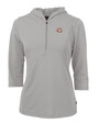 Chicago Bears -  Cutter & Buck Virtue Eco Pique Recycled Half Zip Pullover Womens Hoodie POL_MANN_HG 1