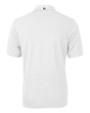 Los Angeles Chargers Cutter & Buck Virtue Eco Pique Recycled Mens Big and Tall Polo White Mannequin Back