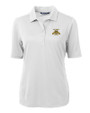 North Carolina A&T Aggies Cutter & Buck Virtue Eco Pique Recycled Womens Polo White Mannequin