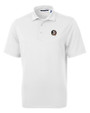 Florida State Seminoles Cutter & Buck Virtue Eco Pique Recycled Mens Polo White Mannequin