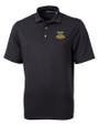 North Carolina A&T Aggies Cutter & Buck Virtue Eco Pique Recycled Mens Polo Black Mannequin