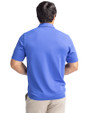 Louisiana Tech Bulldogs Cutter & Buck Virtue Eco Pique Recycled Mens Polo Chelan Blue Back