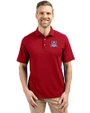 Arizona Wildcats Cutter & Buck Virtue Eco Pique Recycled Mens Polo Cardinal Red Front