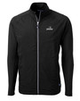 Providence Friars Cutter & Buck Adapt Eco Knit Hybrid Recycled Mens Full Zip Jacket BL_MANN_HG 1