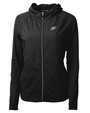 Philadelphia Eagles Cutter & Buck Adapt Eco Knit Hybrid Recycled Womens Full Zip Jacket BL_MANN_HG 1