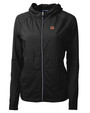 Cincinnati Bengals Cutter & Buck Adapt Eco Knit Hybrid Recycled Womens Full Zip Jacket BL_MANN_HG 1