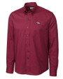 North Carolina Central Eagles Cutter & Buck Epic Easy Care Nailshead Mens Long Sleeve Dress Shirt Chutney Mannequin