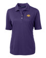 Tennessee Tech Golden Eagles Cutter & Buck Virtue Eco Pique Recycled Womens Polo College Purple Mannequin